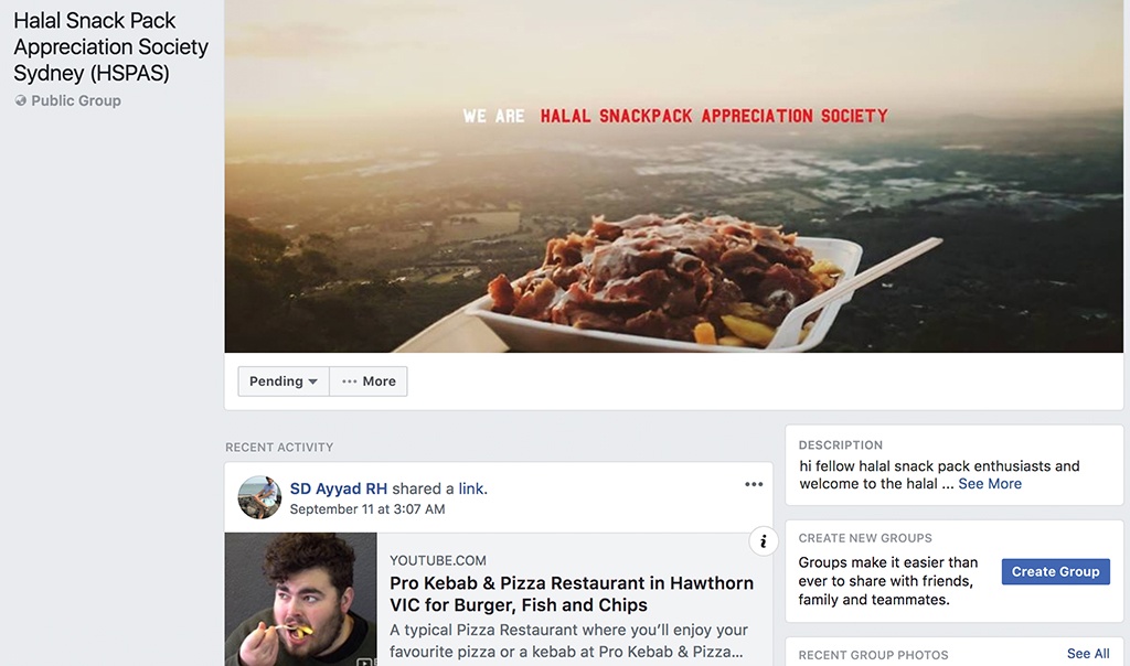 halal snack pack appreciation society sydney group facebook