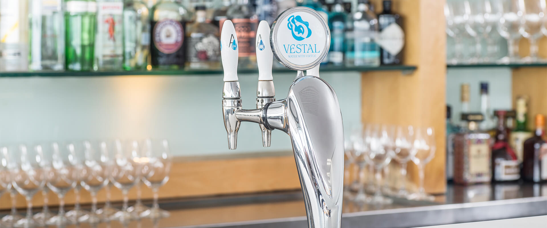 Vestal water tap