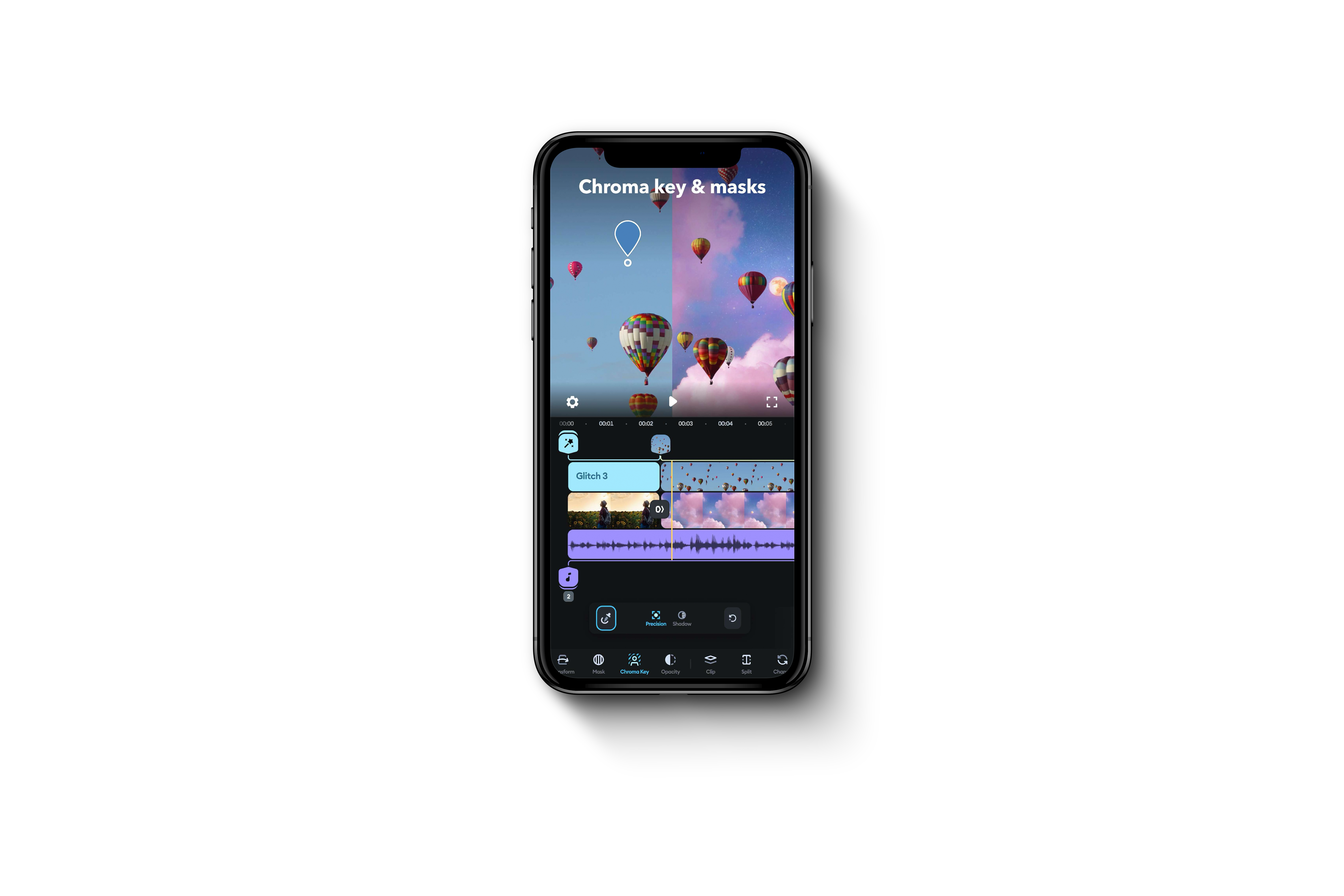 iPhone X PSD Mockup 03Video_Editing_Apps_Splice