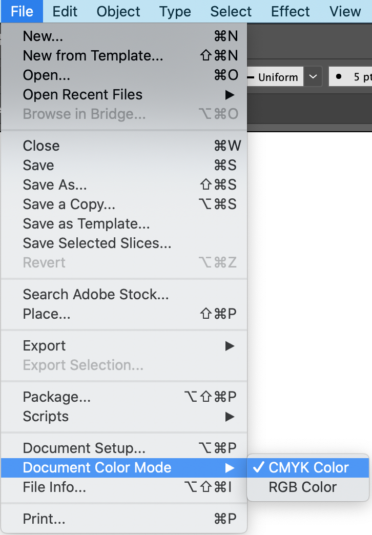 export files in illustrator