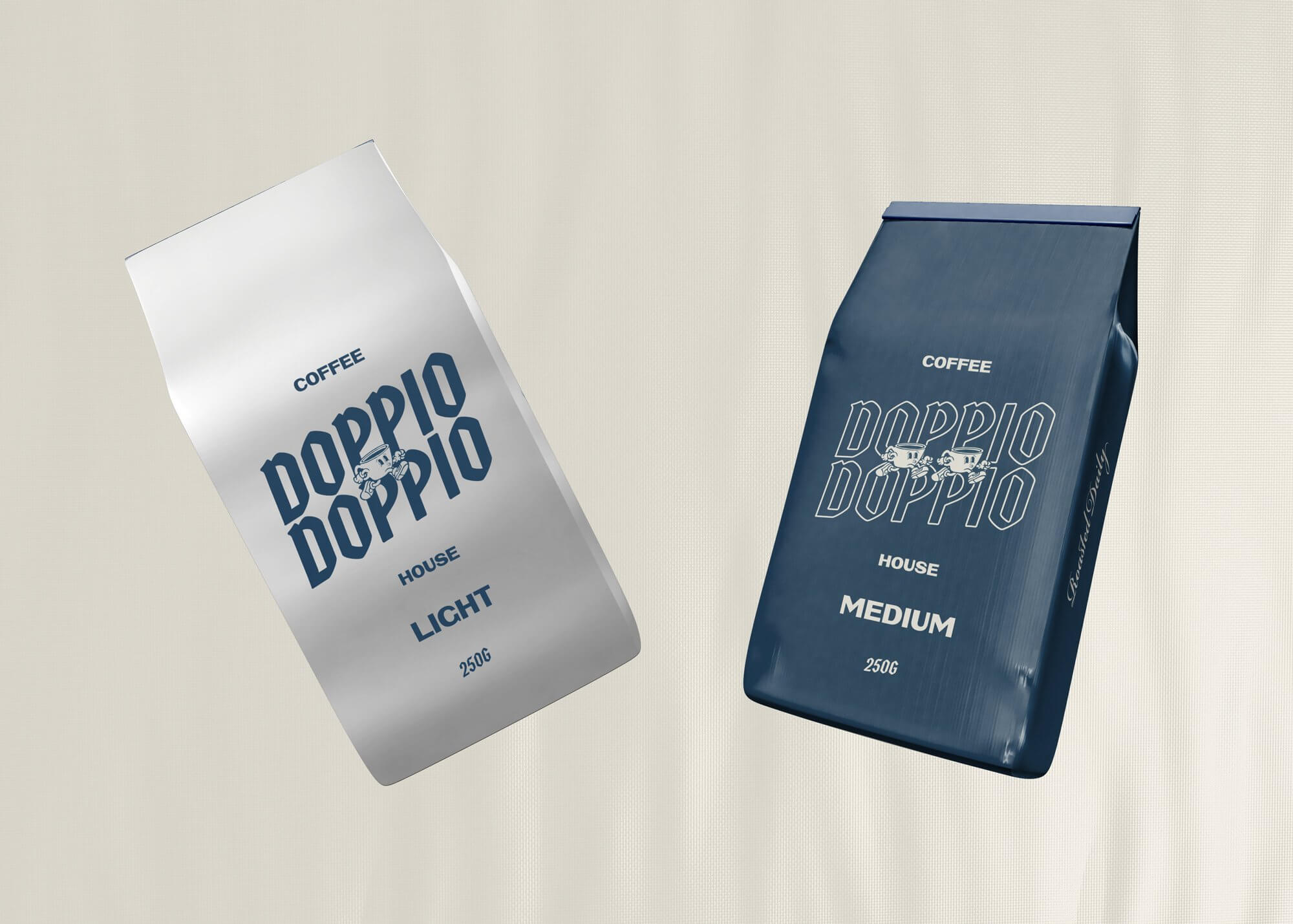 Distil Packaging Design Doppio Doppio