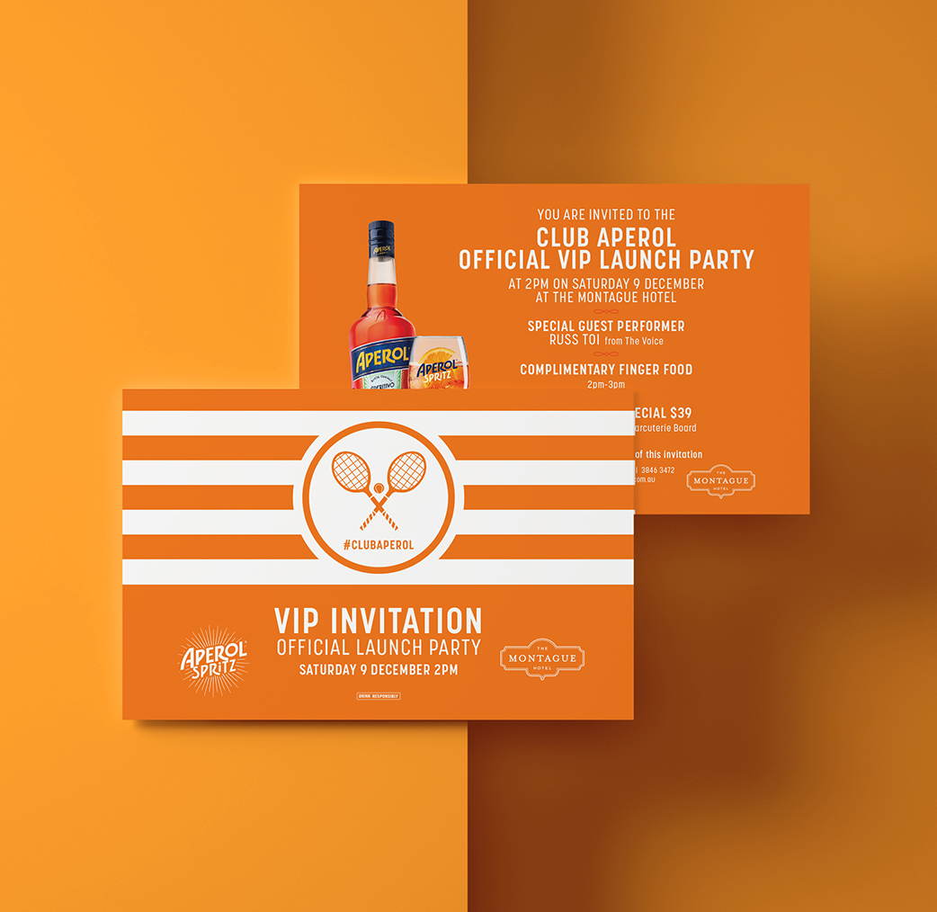 vip invitation design campari 