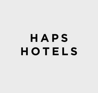graphic design and social media client haps hotels